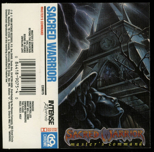 Sacred Warrior : Master’s Command (Cass, Album)