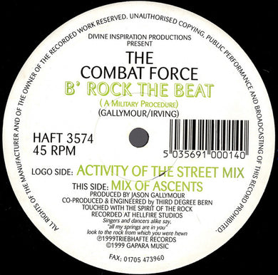The Combat Force : B' Rock The Beat (A Military Procedure) (12
