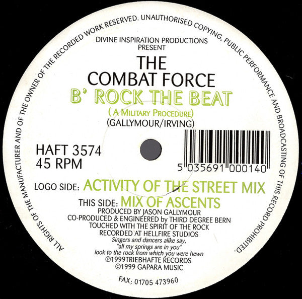 The Combat Force : B' Rock The Beat (A Military Procedure) (12