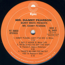Load image into Gallery viewer, Danny Pearson : Barry White Presents Mr. Danny Pearson (LP, Album)