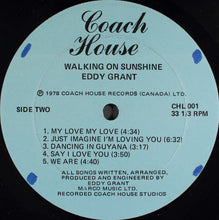 Load image into Gallery viewer, Eddy Grant : Walking On Sunshine (LP, Album)
