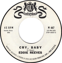 Load image into Gallery viewer, Eddie Reeves : Talk Talk / Cry Baby (7&quot;, Single)