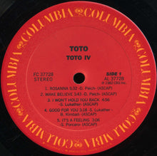 Load image into Gallery viewer, Toto : Toto IV (LP, Album, Pit)