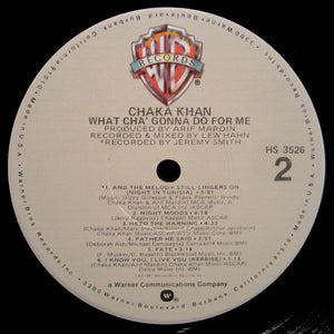 Chaka Khan : What Cha' Gonna Do For Me (LP, Album, Jac)