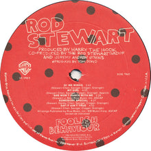 Load image into Gallery viewer, Rod Stewart : Foolish Behaviour (LP, Album)