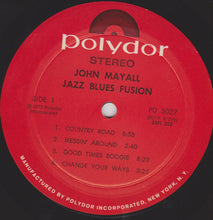Load image into Gallery viewer, John Mayall : Jazz Blues Fusion (LP, Album)
