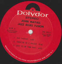Load image into Gallery viewer, John Mayall : Jazz Blues Fusion (LP, Album)