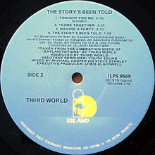 Load image into Gallery viewer, Third World : The Story's Been Told (LP, Album, Win)
