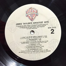 Load image into Gallery viewer, James Taylor (2) : Greatest Hits (LP, Comp, RE, Spe)