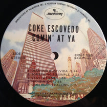 Load image into Gallery viewer, Coke Escovedo : Comin&#39; At Ya! (LP, Album, Ter)