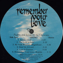 Load image into Gallery viewer, The Dameans : Remember Your Love (LP)