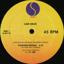 Load image into Gallery viewer, Laid Back : Sunshine Reggae / White Horse (12", Maxi, Spe)