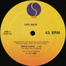 Load image into Gallery viewer, Laid Back : Sunshine Reggae / White Horse (12", Maxi, Spe)