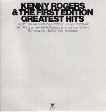 Kenny Rogers & The First Edition : Greatest Hits (LP, Comp, Club, RE)