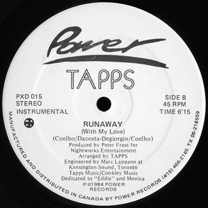 Tapps : Runaway (With My Love) (12")