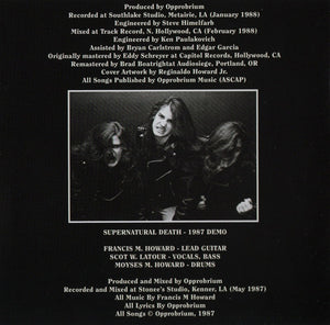 Opprobrium : Serpent Temptation (CD, Album, RE, RM)