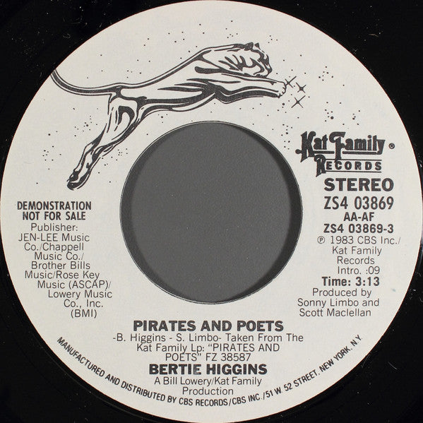 Bertie Higgins : Pirates And Poets (7