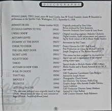 Load image into Gallery viewer, Ahmad Jamal : Ahmad's Blues (CD, Comp, RM, Tea)