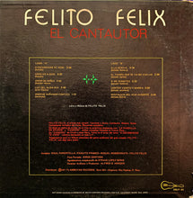 Load image into Gallery viewer, Felito Felix : El Cantautor (LP)