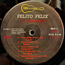Load image into Gallery viewer, Felito Felix : El Cantautor (LP)