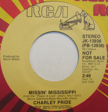 Charley Pride : Missin' Mississippi (7