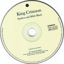 Load image into Gallery viewer, King Crimson : Starless And Bible Black (HDCD, Album, RE, RM)