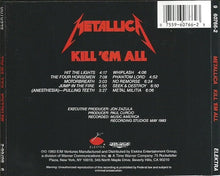 Load image into Gallery viewer, Metallica : Kill 'Em All (CD, Album, RE, RM)