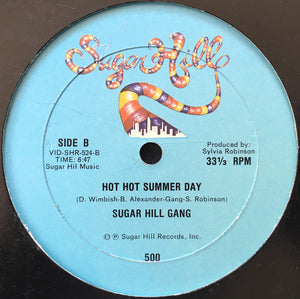 Sugar Hill Gang* : Rapper's Delight (Hip Hop Remix) (12")