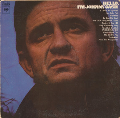Johnny Cash : Hello, I'm Johnny Cash (LP, Album, Ter)