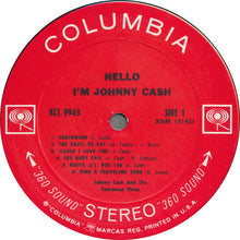 Load image into Gallery viewer, Johnny Cash : Hello, I&#39;m Johnny Cash (LP, Album, Ter)