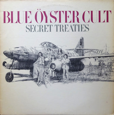 Blue Öyster Cult : Secret Treaties (LP, Album, RE, Pit)