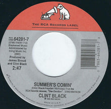 Load image into Gallery viewer, Clint Black : Summer&#39;s Comin&#39; (7&quot;, Single)