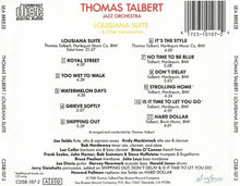 Load image into Gallery viewer, Thomas Talbert Jazz Orchestra* : Louisiana Suite &amp; Other Instrumentals (CD)