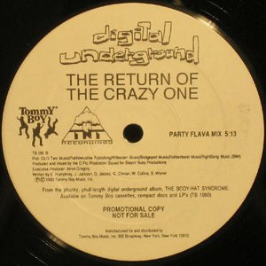 Digital Underground : The Return Of The Crazy One (12", Promo)