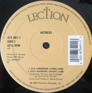 Witness (2) : Old Landmark (12")