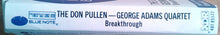 Load image into Gallery viewer, The Don Pullen - George Adams Quartet* : Breakthrough (Cass, Album, RM, Cob)