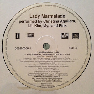 Christina Aguilera, Lil' Kim, Mya and P!NK : Lady Marmalade (12")