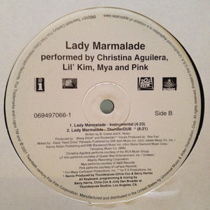 Christina Aguilera, Lil' Kim, Mya and P!NK : Lady Marmalade (12")