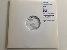 Load image into Gallery viewer, Justin Timberlake : Like I Love You (The Club Mixes) (12", Promo)