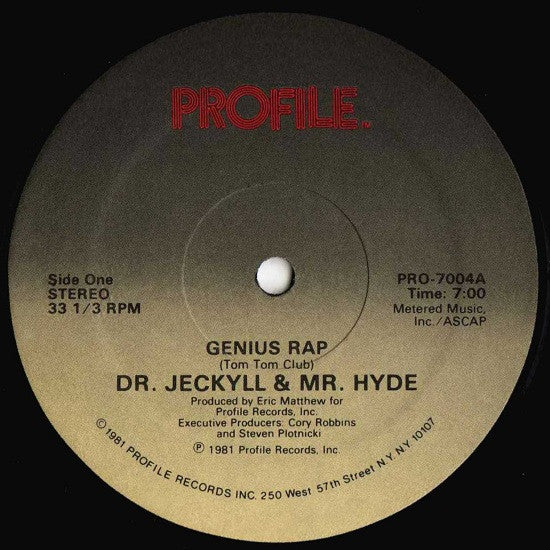 Dr. Jeckyll & Mr. Hyde : Genius Rap (12