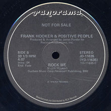 Load image into Gallery viewer, Frank Hooker &amp; Positive People : Rock Me (12&quot;, Promo)