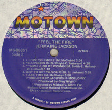Load image into Gallery viewer, Jermaine Jackson : Feel The Fire (LP, Album, Mon)