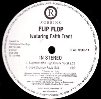 Flip Flop Featuring Faith Trent : In Stereo (12