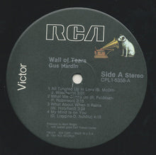 Load image into Gallery viewer, Gus Hardin : Wall Of Tears (LP)