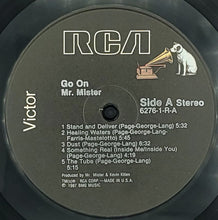 Load image into Gallery viewer, Mr. Mister : Go On... (LP, Album, Ind)