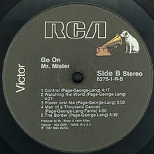 Load image into Gallery viewer, Mr. Mister : Go On... (LP, Album, Ind)