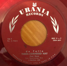 Load image into Gallery viewer, De Falla* / L&#39;Orchestre De L&#39;Opéra-Comique, Paris*, Jean Martinon : The Three-Cornered Hat - 3 Dances (7&quot;, EP, Red)