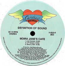 Load image into Gallery viewer, Definition Of Sound : Moira Jane's Café (12")