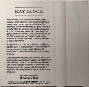 Ray Lynch : Deep Breakfast (Cass, Album, Pap)