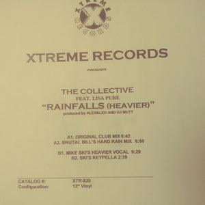 The Collective (3) : Rainfalls (Heavier) (12", Promo)